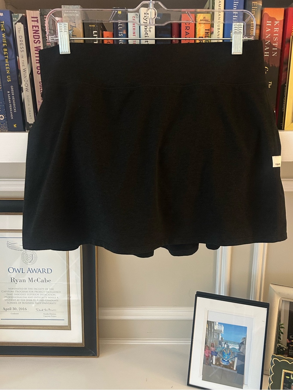 Vuori Black Skort Size S
